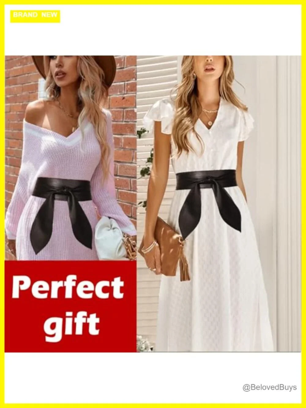 Womens Faux Leather Wrap Wide Obi Belt Tie Waist Dress Belt